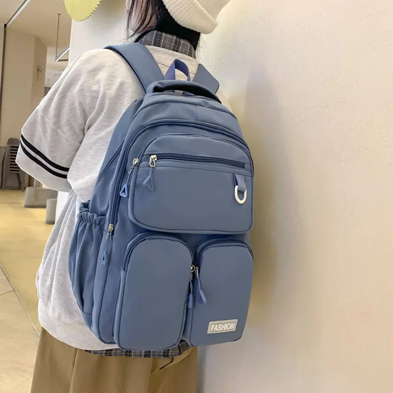 High Capacity Backpack for Junior High School Girls