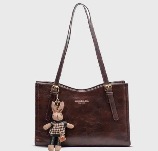 CharmBun™ Shoulder Bag - Versatile Minimalist Design (One)