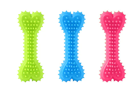 Rubber Anti-Stress Bone for Dogs (One Piece)