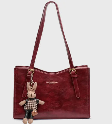 CharmBun™ Shoulder Bag - Versatile Minimalist Design (One)